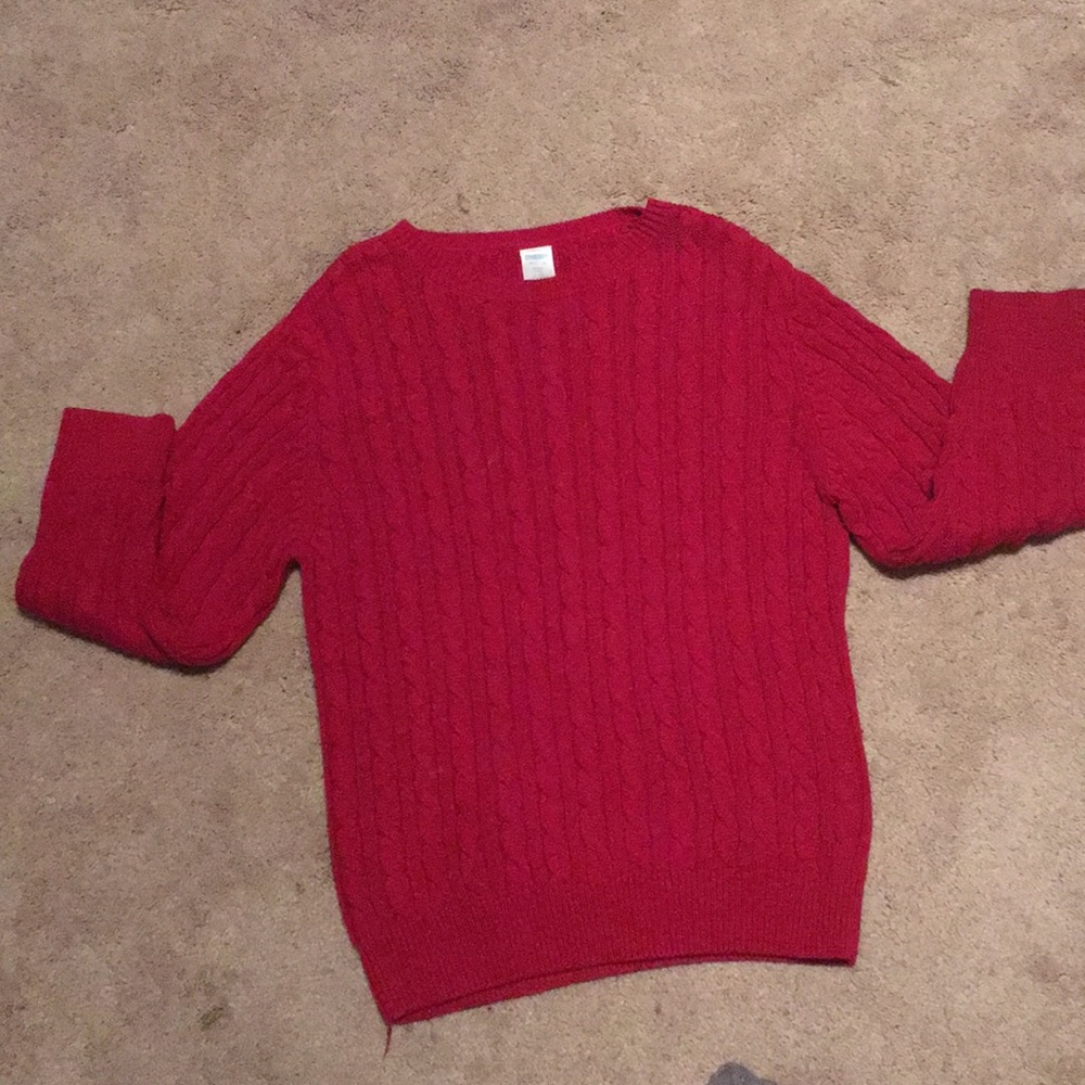 Red Gymboree Sweater size 7-8 (Boy)